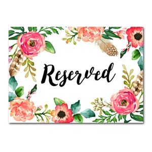 Reserved dress for R